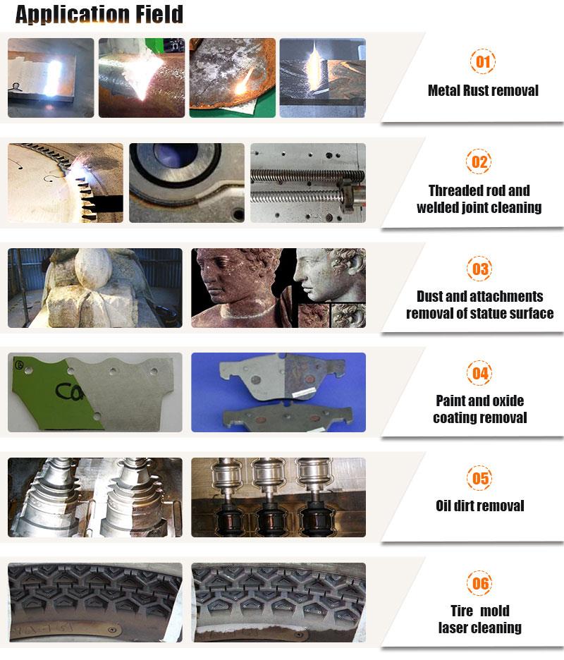 1000w laser rust removal system