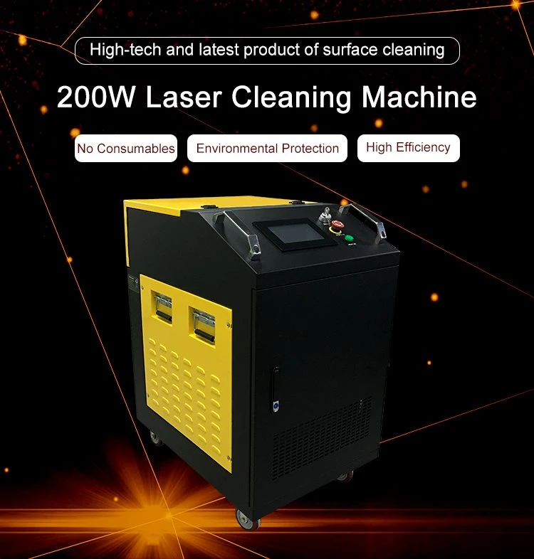 200w pulse laser for copper cleaning (2)