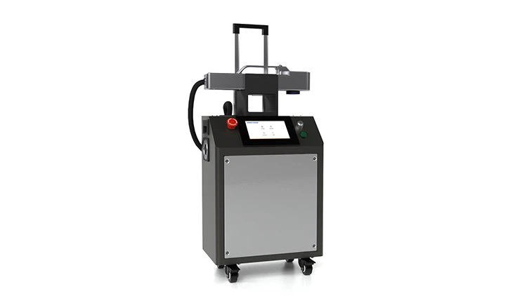 200W Portabale MOPA Laser Cleaning Machine for Providing Service and Rental (10)