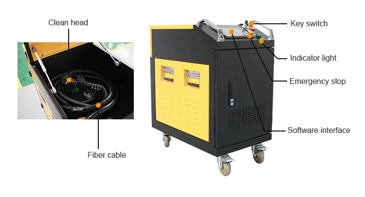 100W Pulsed Laser Cleaning 100W Pulsed Laser Cleaning