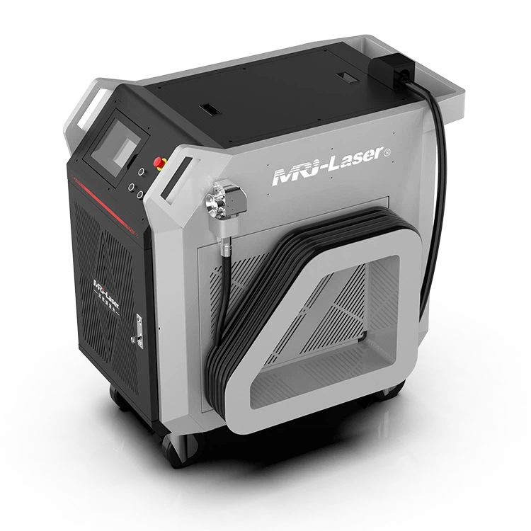 Machine de nettoyage laser pulsé nouvellement publiée par MRJ - Laser pulsé 500 W, 1000 W, 2000 W