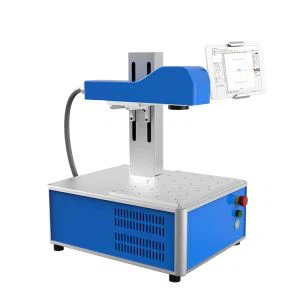 Le plus récent Mini marqueur laser à fibre intégrée pour les types d'industries