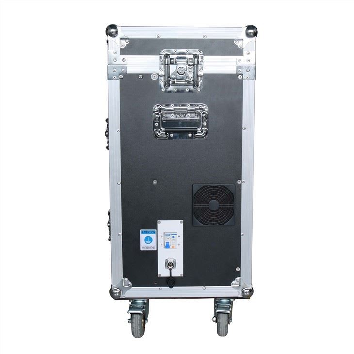 Machine de nettoyage laser pulsée de type bagage personnalisée 200W